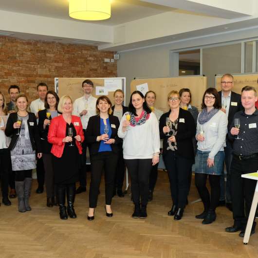 Die Teilnehmenden der CrossMentoring Zwischenveranstaltung Die Teilnehmenden der CrossMentoring Zwischenveranstaltung