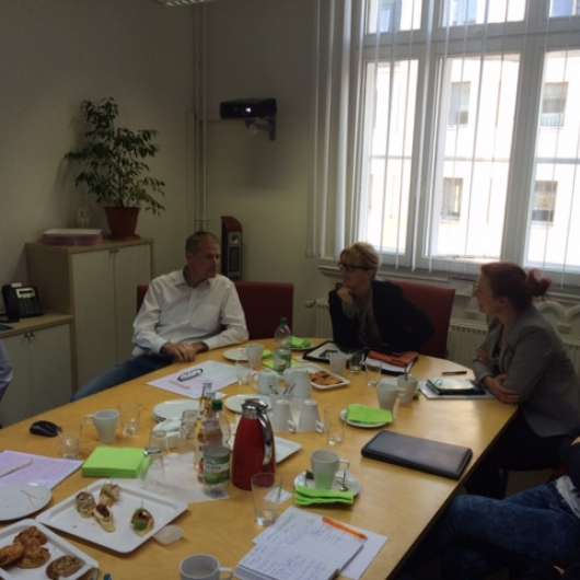 Die Zukunftsmacher beim strategischen Arbeitstreffen Die Zukunftsmacher beim strategischen Arbeitstreffen