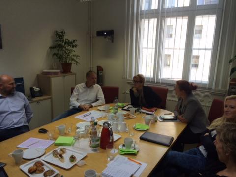 Die Zukunftsmacher beim strategischen Arbeitstreffen Die Zukunftsmacher beim strategischen Arbeitstreffen