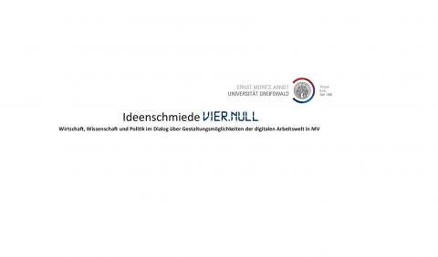 Ideenschmiede VIER.NULL Ideenschmiede VIER.NULL