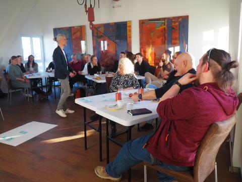 CrossMentoring: Klönstuv auf dem Hellingkran